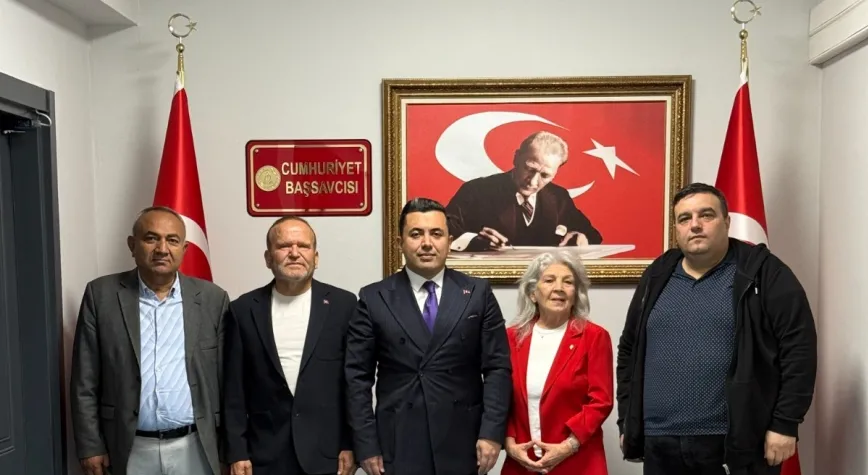 Anamur Gazeteciler Cemiyeti’nden Cumhuriyet Başsavcısı Tanju Çatlı’ya Ziyaret