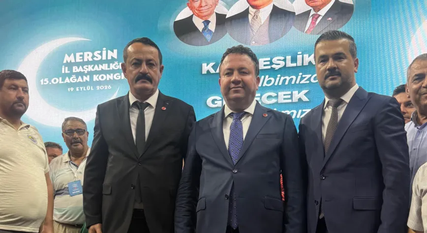 Anamurlu Aziz Özen MHP Mersin İl Yönetiminde